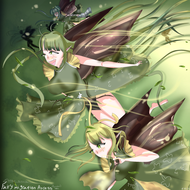 Fairy migration process