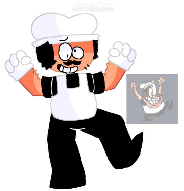 peppino Victory pose