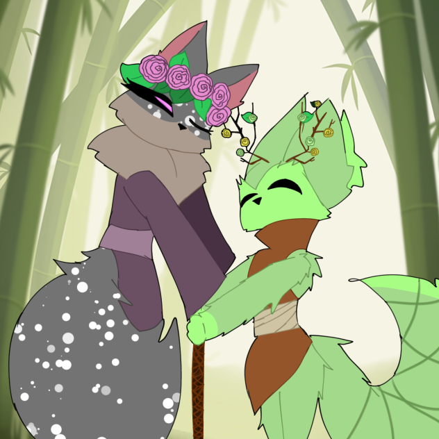 Laughingpuppet and Greendeer