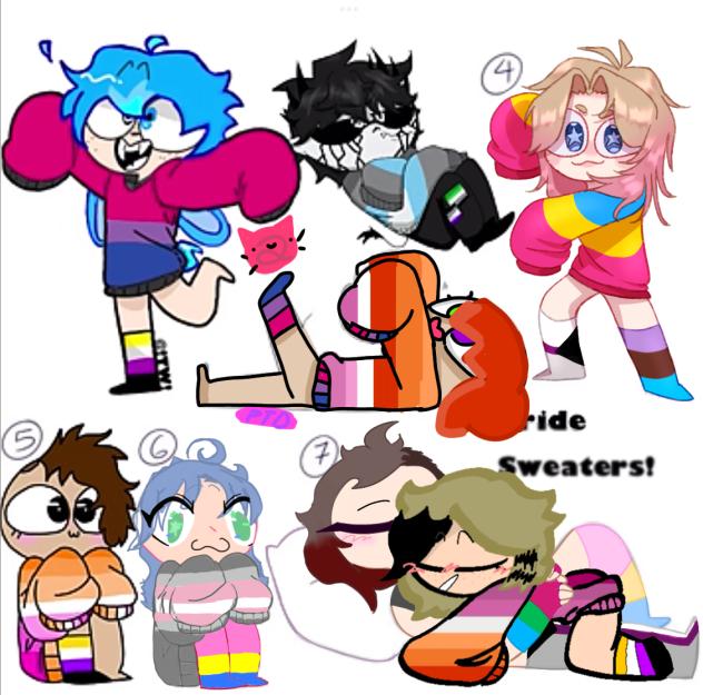 pride sweater COLLAB
