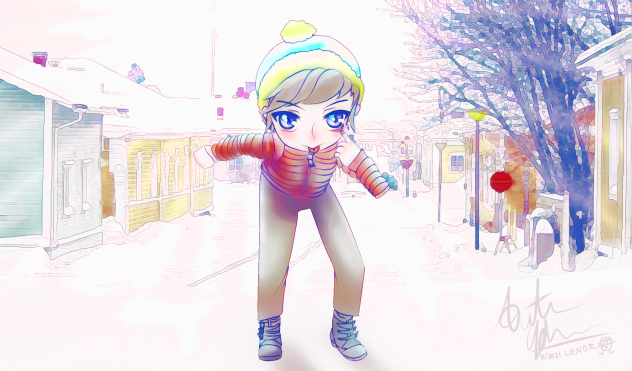 Eric Cartman Anime Style
