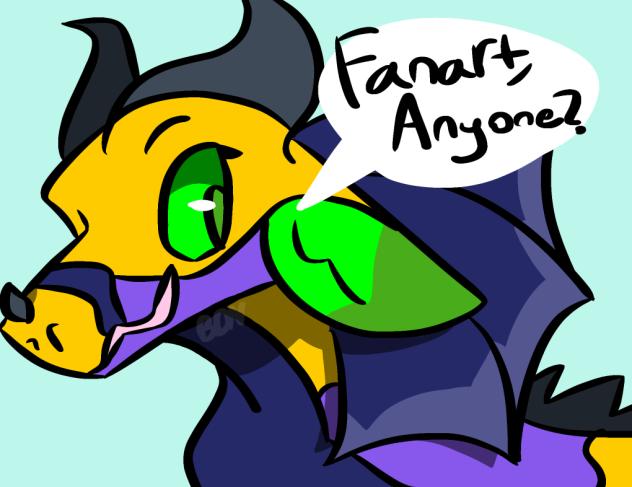 does anyone want me to make them fanart