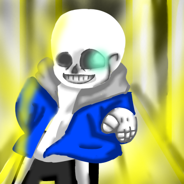 sans (언더테일) 각성 샌즈 - ibisPaint