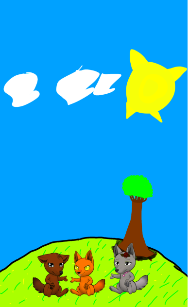 poochee and pansy made with dog maker