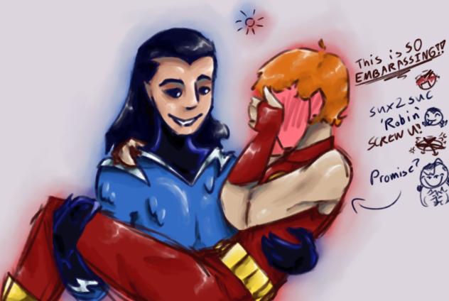 Red and Blue 💙♥️