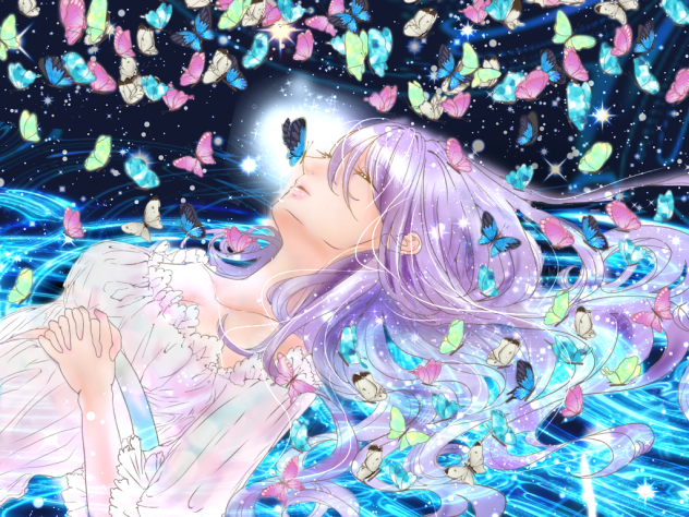 ぽよ様の線画お借りしました