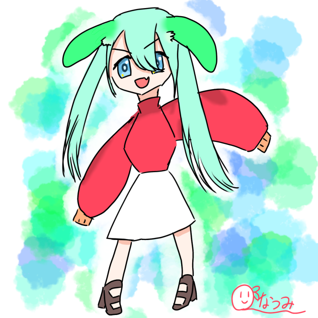 最初のは落書きです