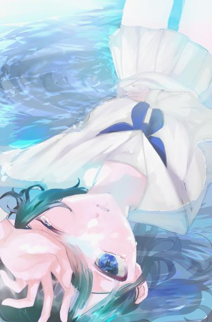 #海と涙と透明感