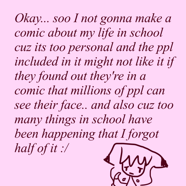 this prob made u sad (Tʖ̯T)