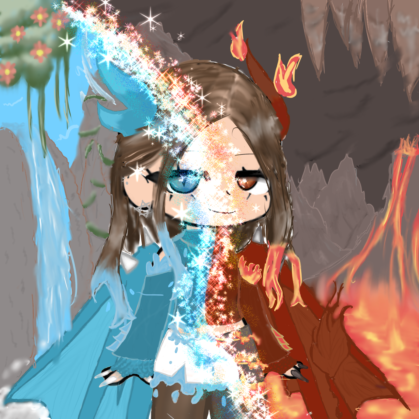 Water dragon or Fire dragon - ibisPaint