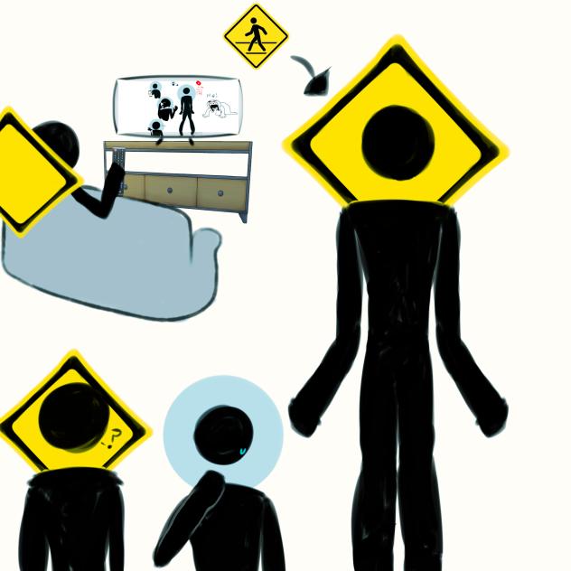 the guy from the signs