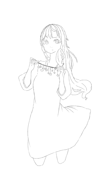 線画2
