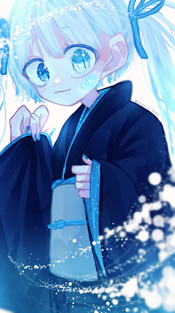 雪舞う