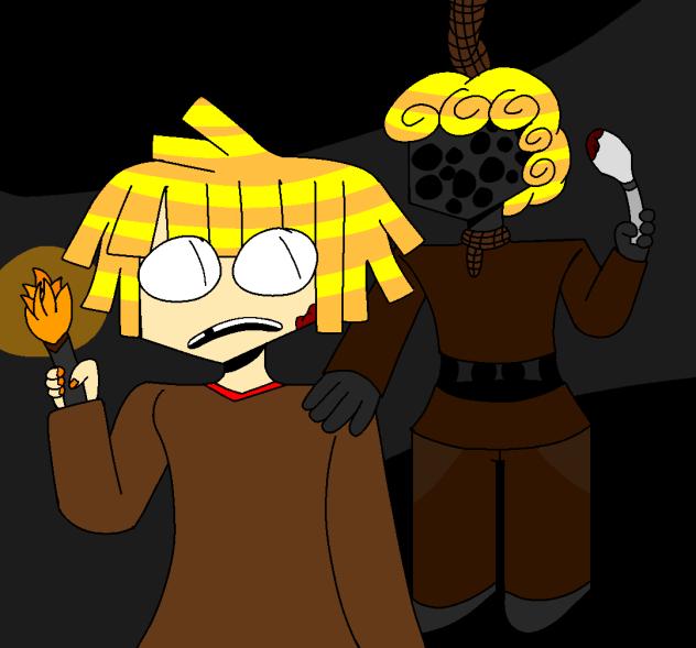 I’m not good at drawing spoopy things