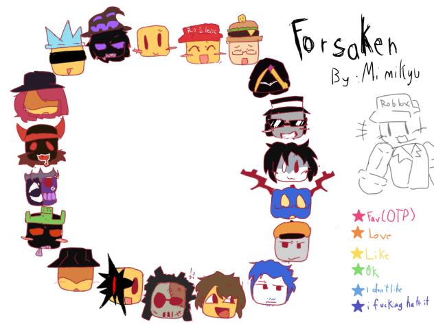 FORSAKEN SHIPPING!!!