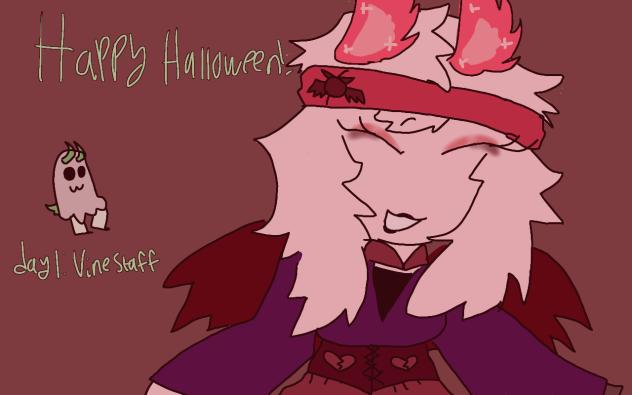 HAPPY HALLOWEEN!! Day 1, Vinestaff!