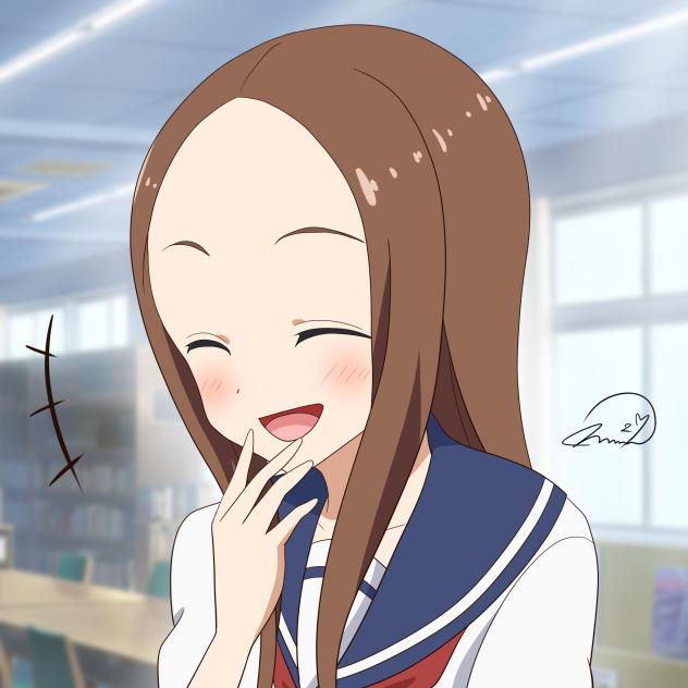 高木さんの笑顔