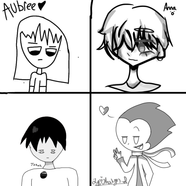 Black and white collab