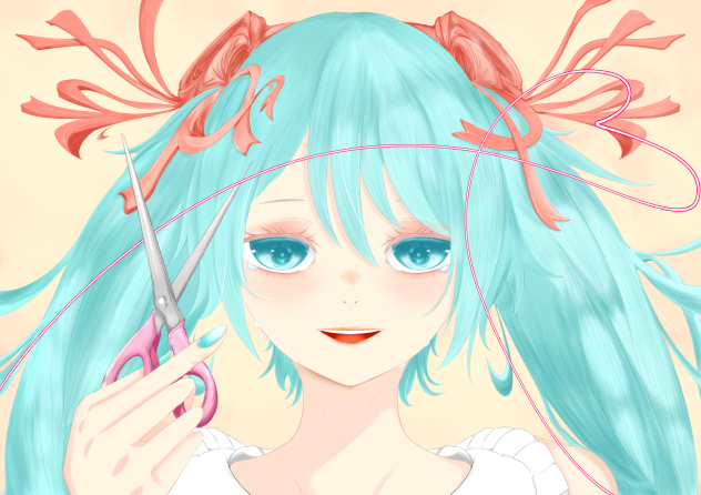 この糸ちぎるだけ簡単でしょ？