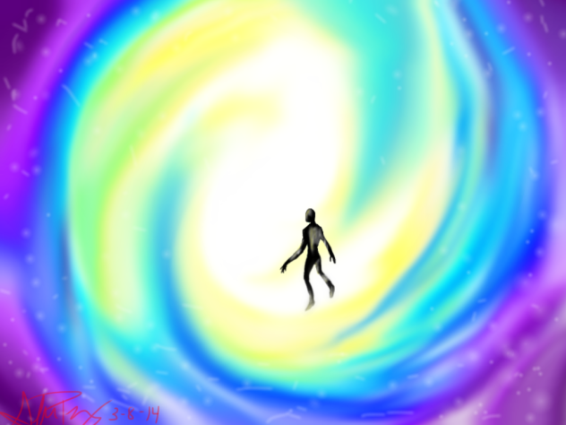 floating in space - ibisPaint