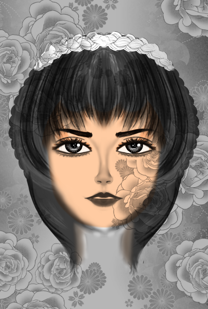 In the grayscale