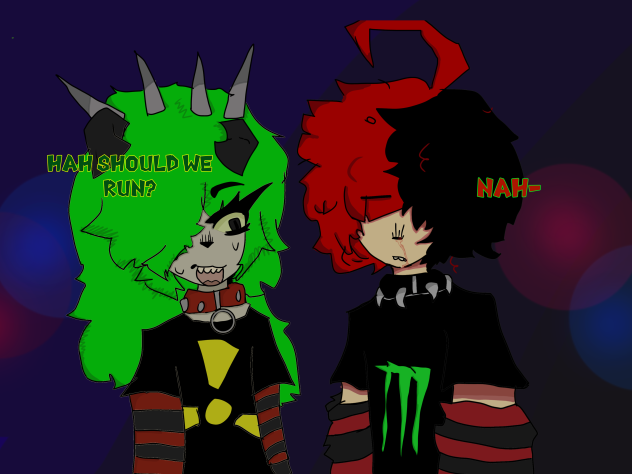 Art trade with RA1NB0WGUTZZ^_^