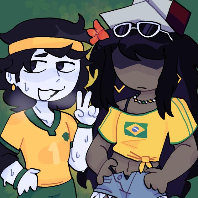 Brazilian Steven and idk the name
