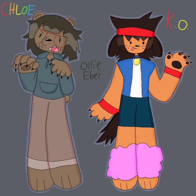 WEREANIMALS Chloe and KO