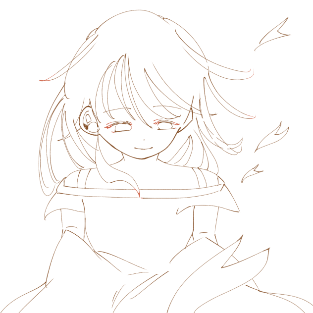 イラスト；塗り絵