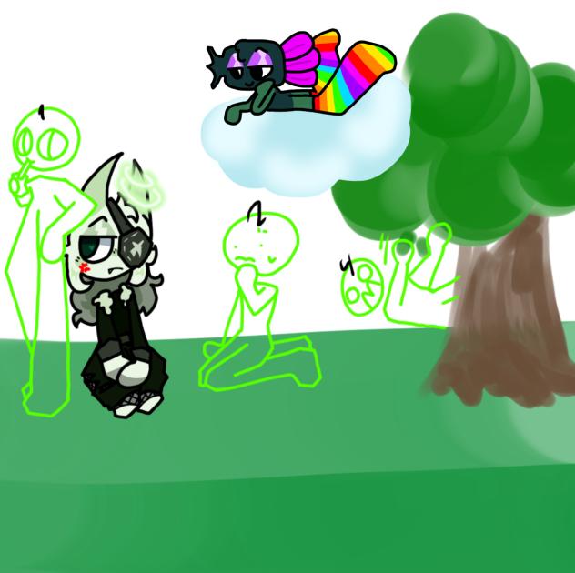 Dandys world oc collab - ibisPaint