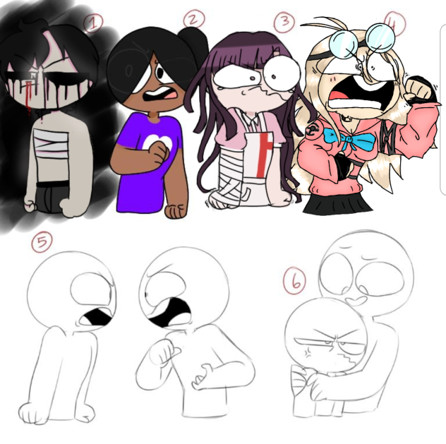 collab but with danganronpa ...