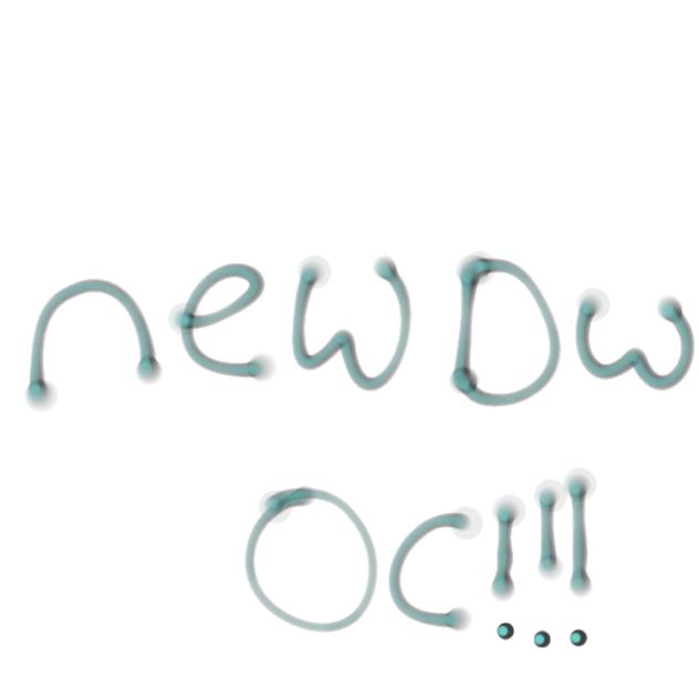 new oc is here!!!!