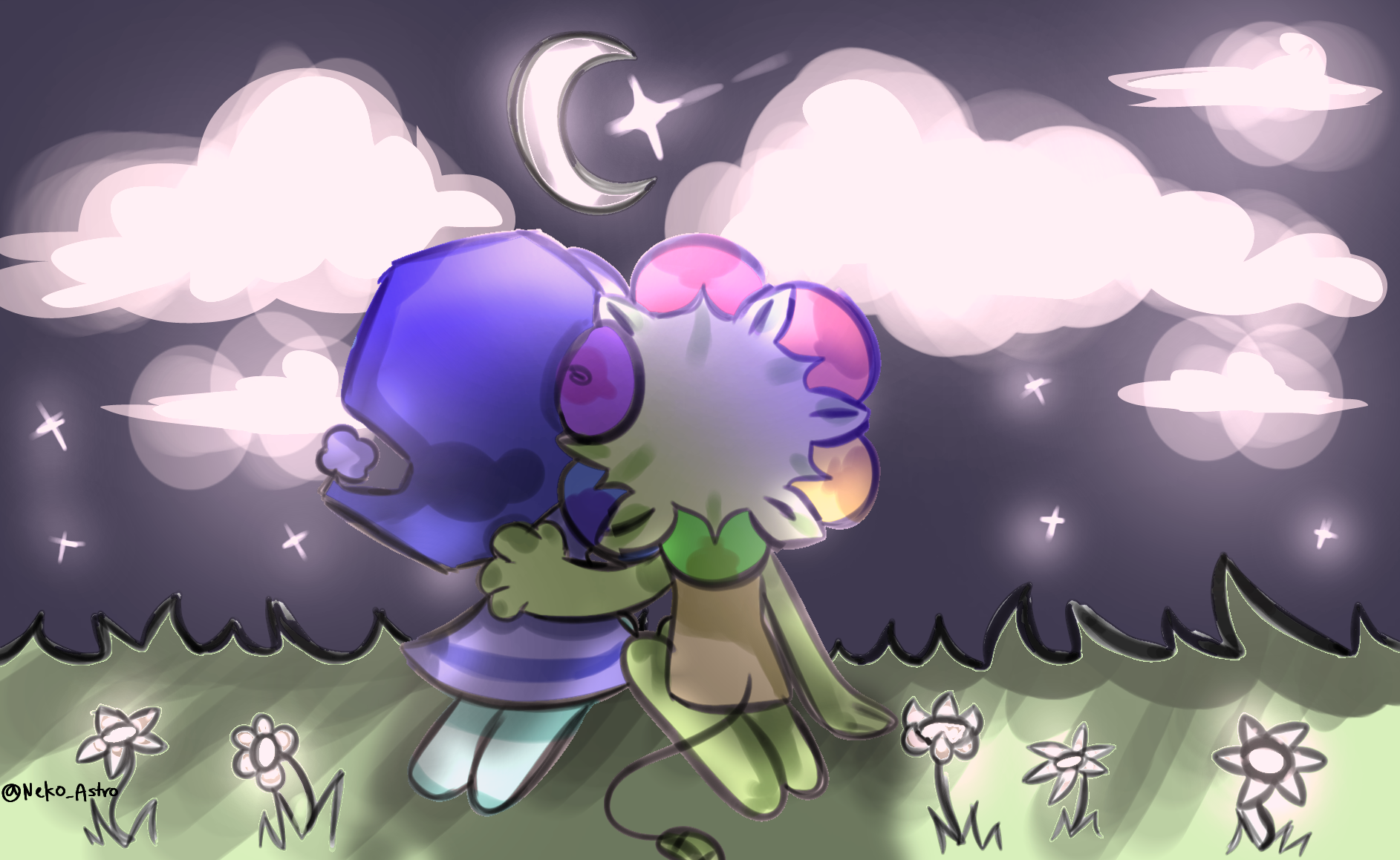MOONFLOWER AGAIN - ibisPaint