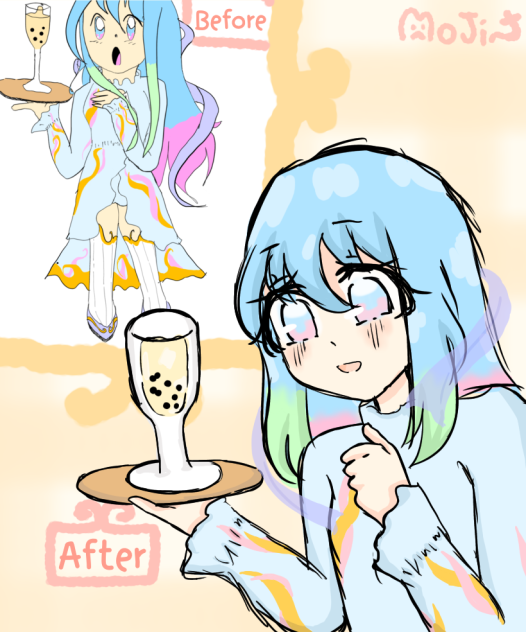 Draw my old OC - ibisPaint