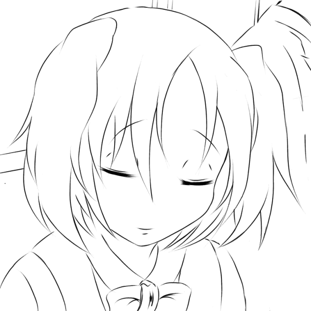 線画2
