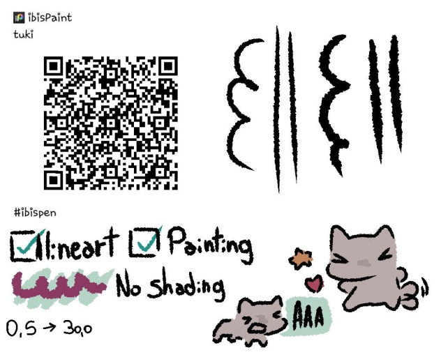 chalk brush ibisPaint