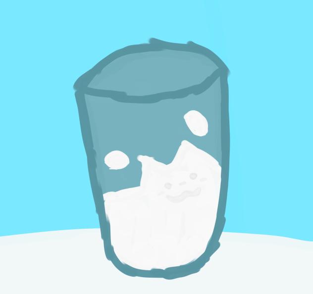 🤍🥛A cup of Cat milk🥛🤍