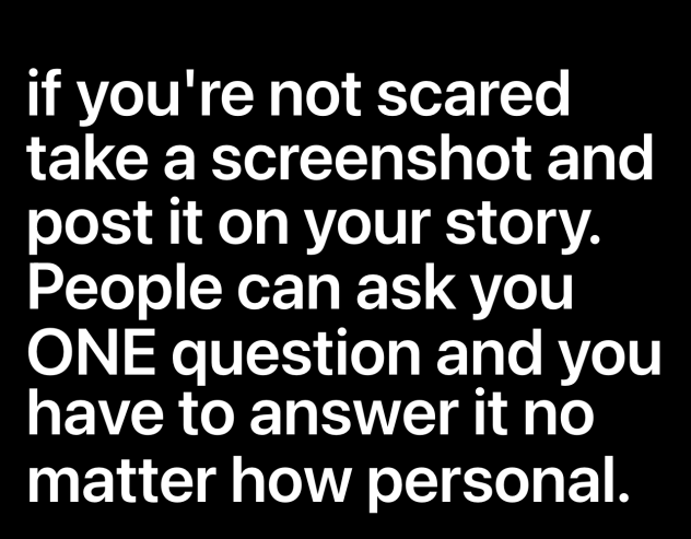 ask me anything