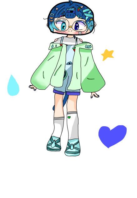 水雨新しいイメチェン