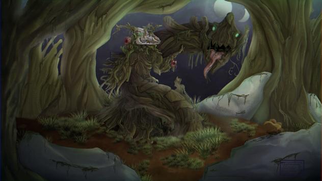 the root lord and his wyrm