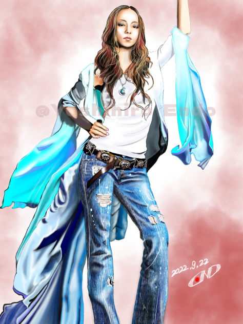 ハンコックみたいな安室奈美恵さん