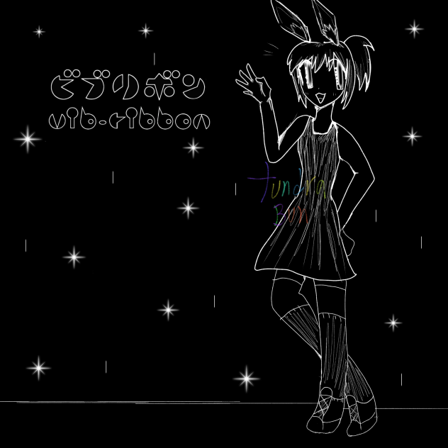 VIBRI!!!! 🖤 from vib-ribbon