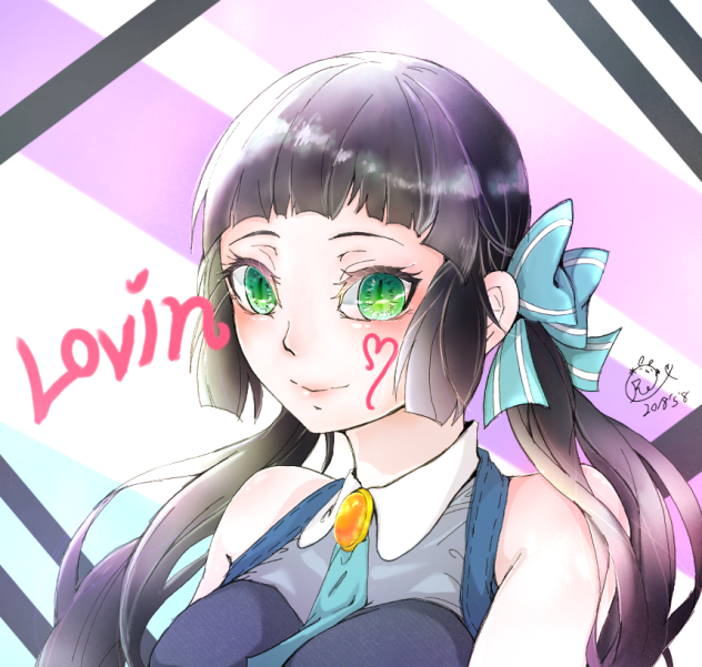 黒髪の女の子