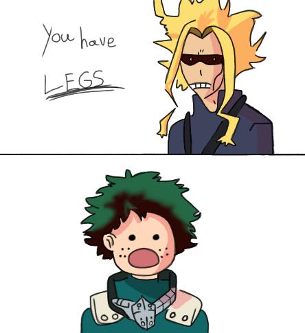 You have LEGS