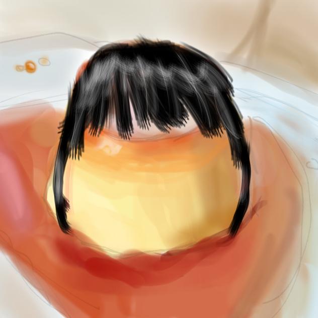 Um, theres a emo flan in my plate. 🍮