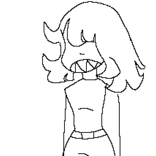 glowing eye ibisPaint