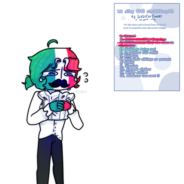 Oc challenge (Italy) day 5 (late aa) - ibisPaint