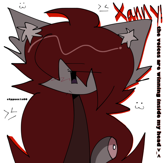 lazy drawing of xanny