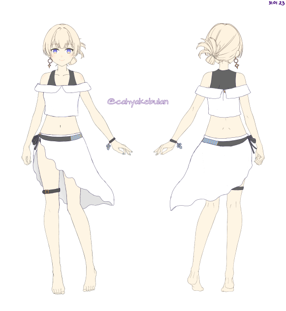 #hololive_swimsuit moona's theme