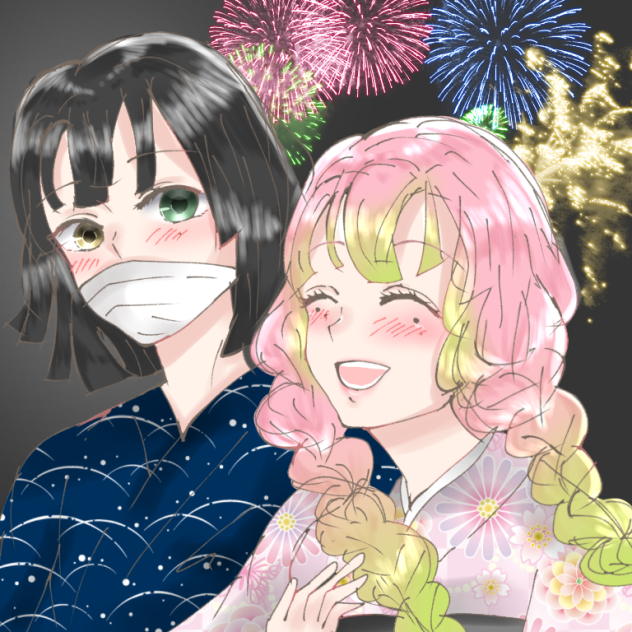 おばみつ花火
